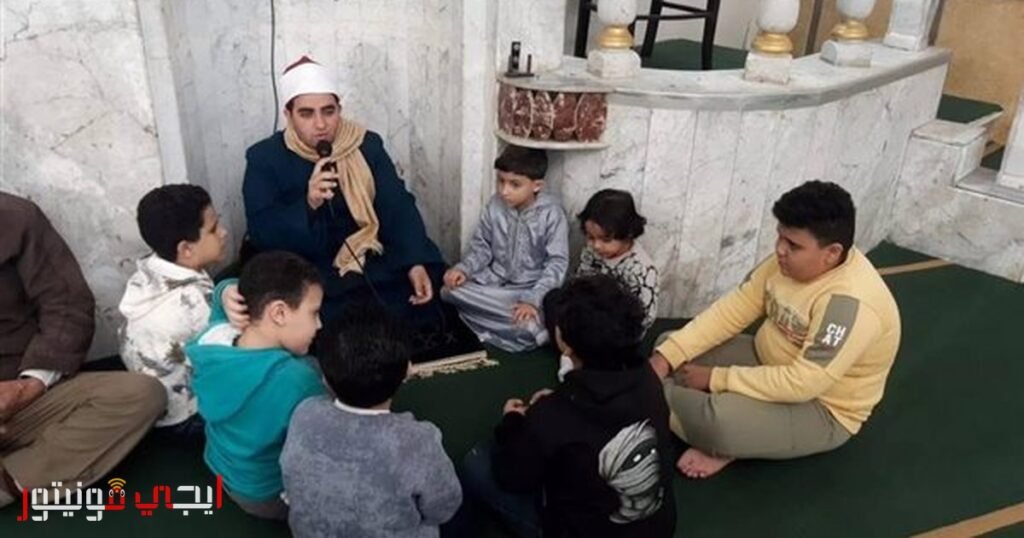 صورة لمسجد خلال فعاليات دينية في رمضان