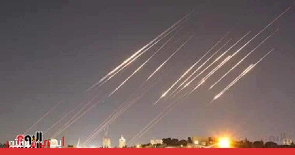 صورة: موجة صاروخية