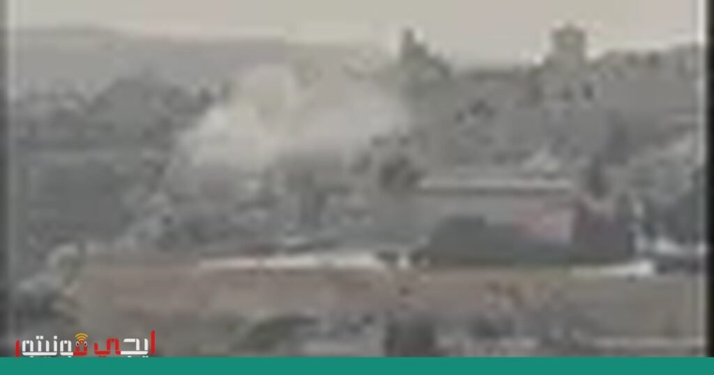 سقوط شظايا صاروخ بالقرب من المسجد الأقصى: تأثيرات وآثار صورة: سقوط شظايا صاروخ