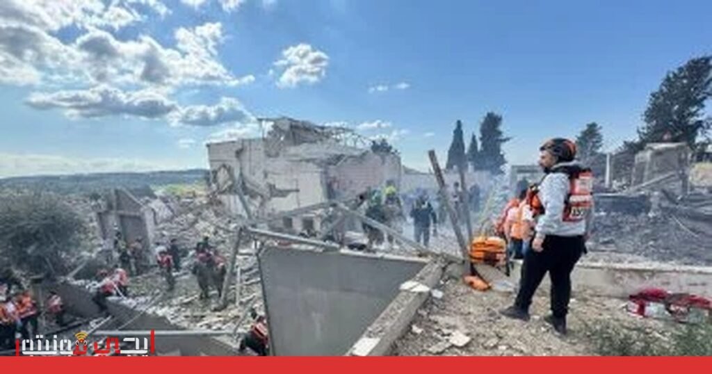 صورة: هجوم إيراني