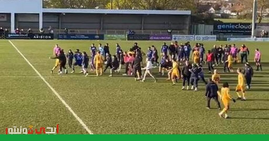 روكدال ينتزع الفوز في اللحظة الأخيرة ويثير فوضى على أرض الملعب صورة: روكدال