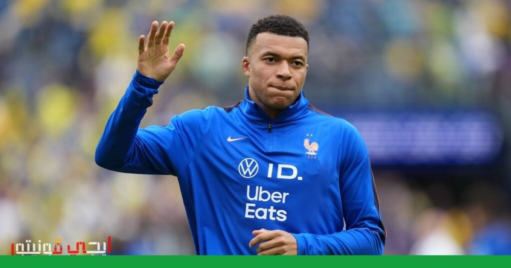 كيليان مبابي يُظهر مهاراته في كرة السلة عبر منصة إكس صورة: كيليان مبابي