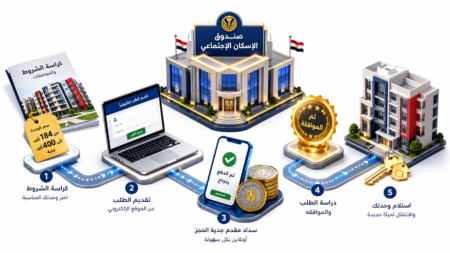 خطوات التقديم على شقق الإسكان الاجتماعي 2026.. الشروط والأوراق وطريقة الحجز