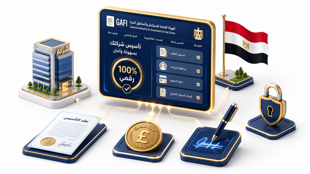 تأسيس شركة ذات مسؤولية محدودة في مصر 2026: الخطوات والرسوم والشروط تأسيس شركة ذات مسؤولية محدودة في مصر 2026