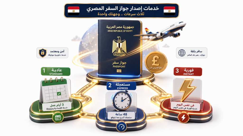 كيفية استخراج جواز سفر مستعجل وتكلفته 2026
