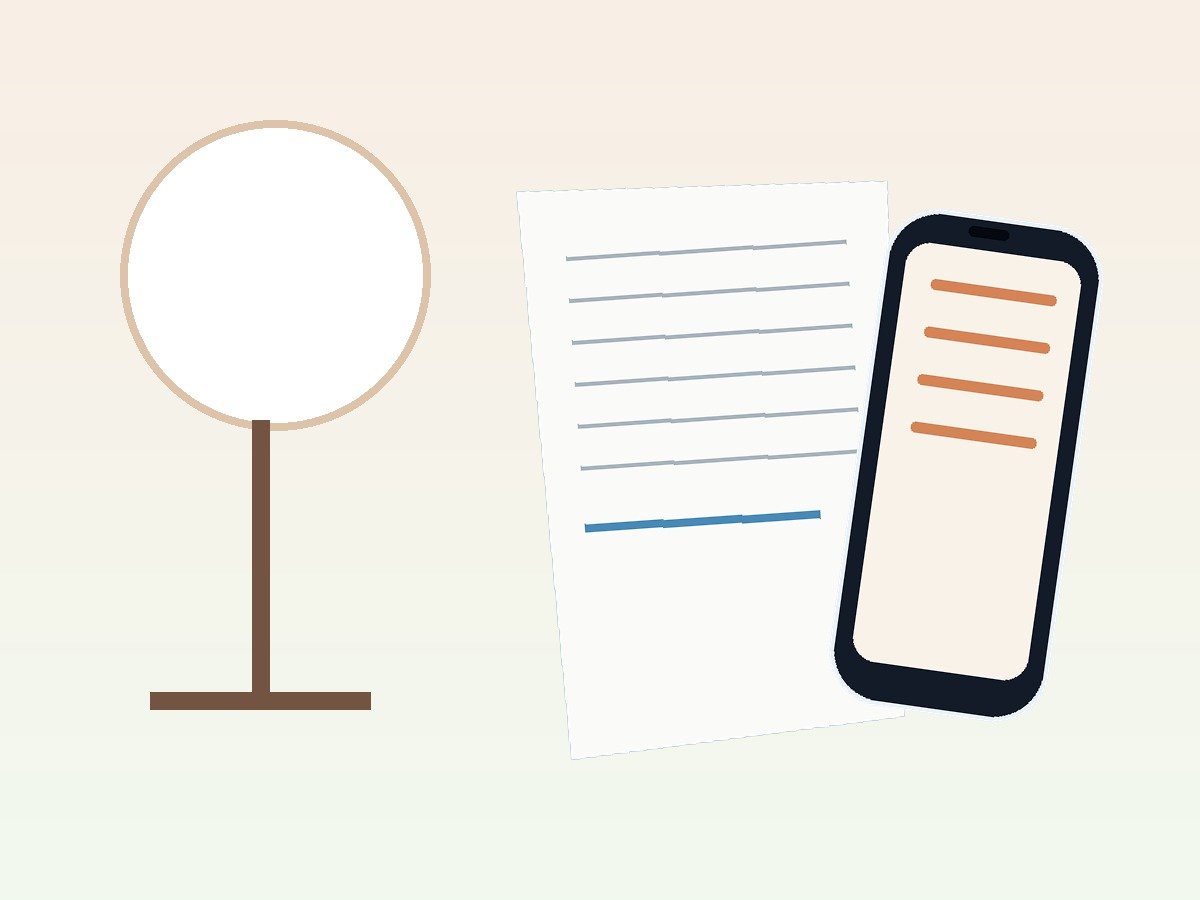 مسح صفحة باستخدام Notes على iPhone