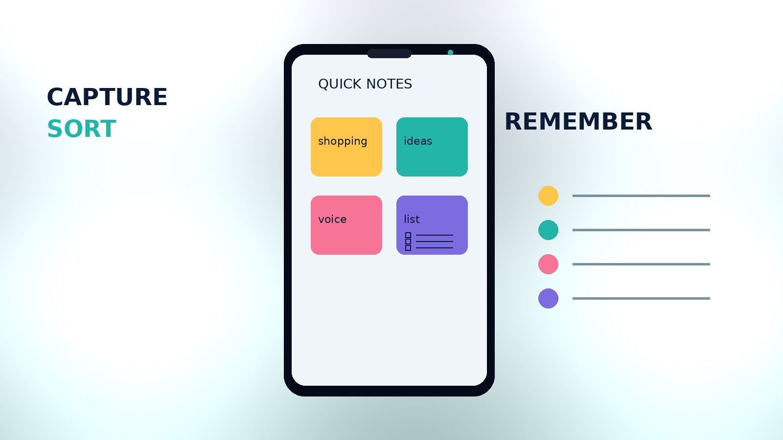 استخدام Google Keep للملاحظات والقوائم اليومية