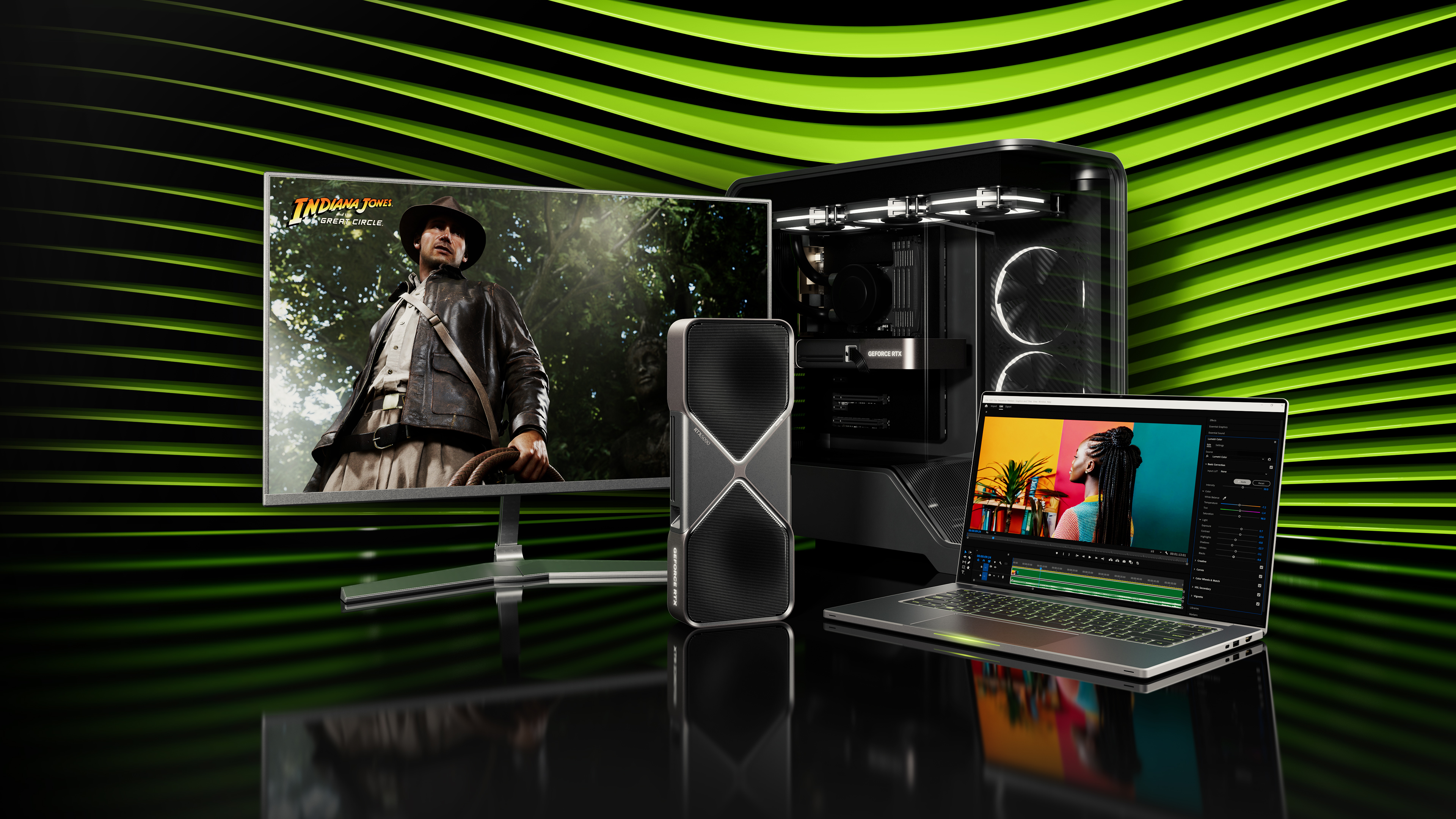 بطاقة GeForce RTX من معمارية Blackwell