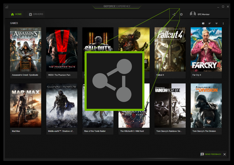 أدوات NVIDIA لتسجيل اللعب ومراقبة أداء بطاقة الرسوميات